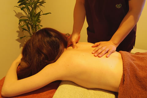 鍼・灸(部分的)置鍼のイメージ